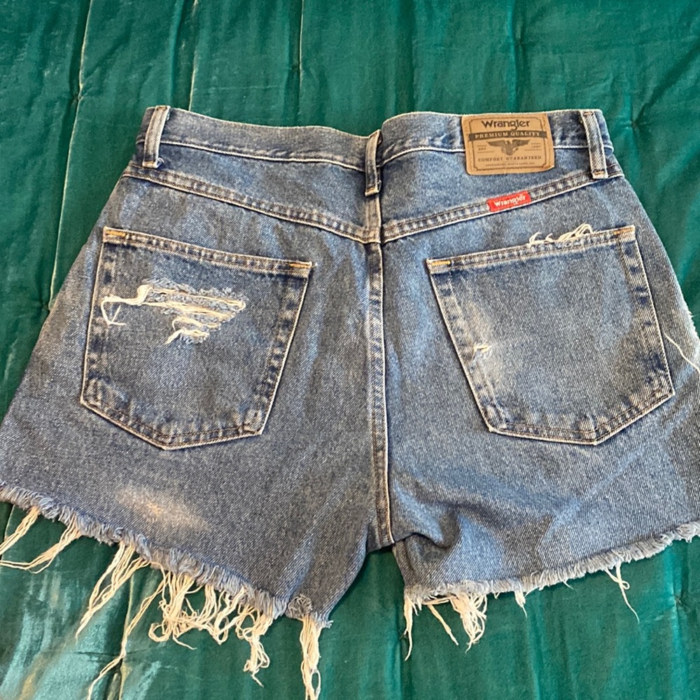 Mens wranglers cutoff shorts